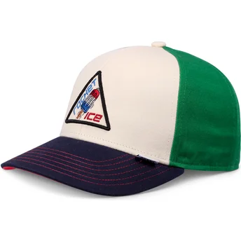 Mützen gebogen mehrfarbig snapback für Kinder Rocket Ice Food von Djinns