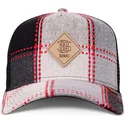 graue-hft-embocheck-trucker-cap-von-djinns