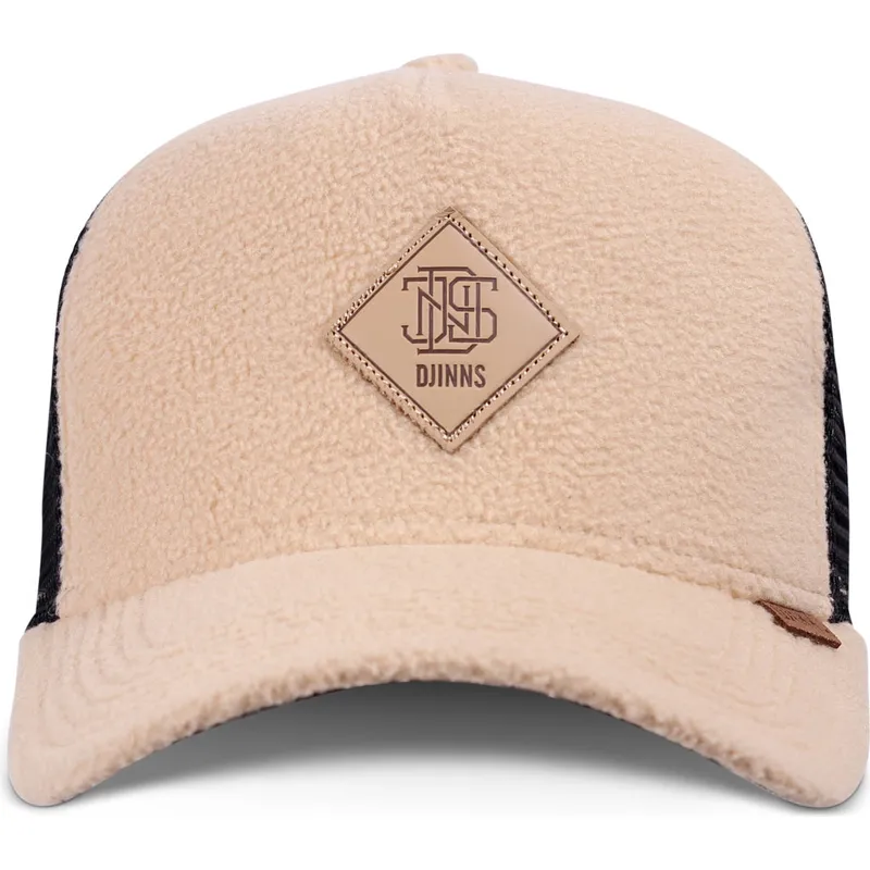 braune-und-schwarze-trucker-kappe-hft-pole-fleece-von-djinns braune-und-schwarze-trucker-kappe-hft-pole-fleece-von-djinns