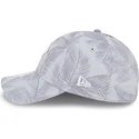 graue-verstellbare-curved-cap-fur-damen-9twenty-leaf-open-back-spring-training-fan-pack-2025-der-new-york-yankees-mlb-von-new-er