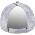 graue-verstellbare-curved-cap-fur-damen-9twenty-leaf-open-back-spring-training-fan-pack-2025-der-new-york-yankees-mlb-von-new-er