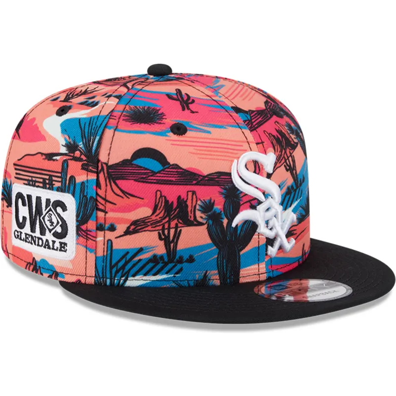 mehrfarbige-flache-snapback-kappe-9fifty-printed-spring-training-fan-pack-2025-der-chicago-white-sox-mlb-von-new-era mehrfarbige-flache-snapback-kappe-9fifty-printed-spring-training-fan-pack-2025-der-chicago-white-sox-mlb-von-new-era