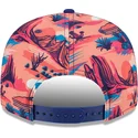 mehrfarbige-flache-snapback-kappe-9fifty-printed-spring-training-fan-pack-2025-der-los-angeles-dodgers-mlb-von-new-era