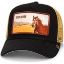 casquette-trucker-noire-cheval-easy-rider-wild-heart-the-farm-goorin-bros