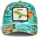 blaue-gebogene-snapback-kappe-libelle-buzzed-hapy-our-salty-rim-the-farm-von-goorin-bros