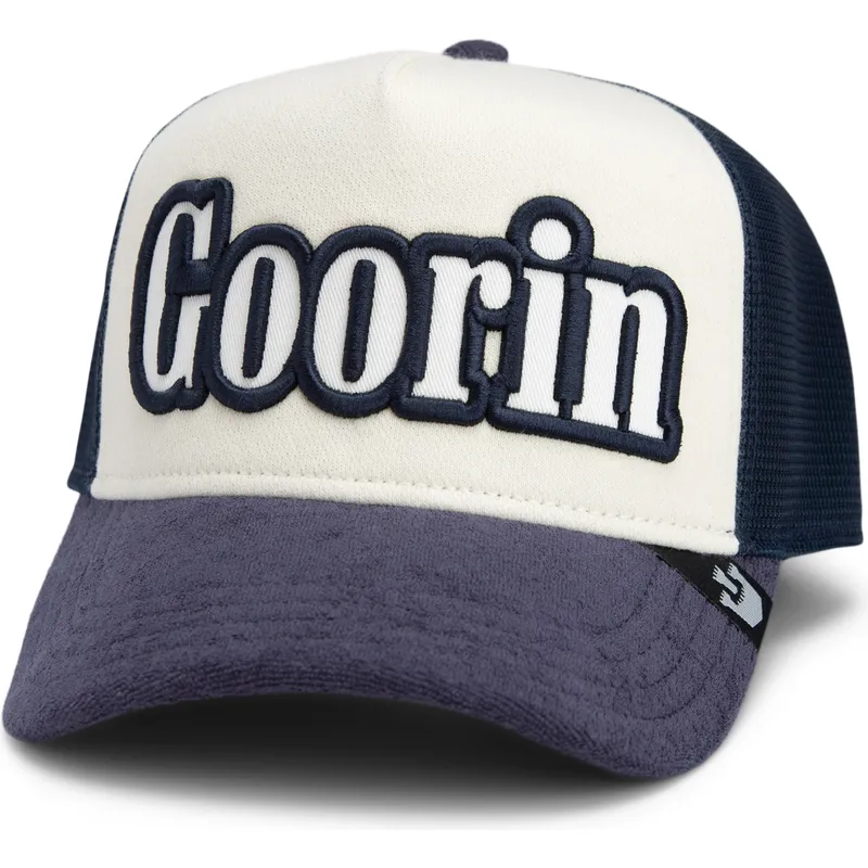 trucker-cap-beige-und-marineblau-full-flavor-wordmark-french-terry-von-goorin-bros