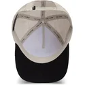 beige-und-schwarze-gebogene-snapback-kappe-skorpion-deadly-lethal-linen-rugged-comfort-the-farm-von-goorin-bros