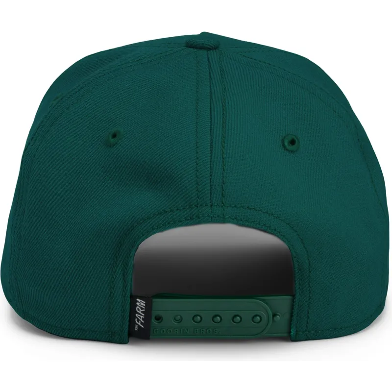 grune-gebogene-snapback-kappe-ziege-goat-greatest-field-100-the-farm-von-goorin-bros grune-gebogene-snapback-kappe-ziege-goat-greatest-field-100-the-farm-von-goorin-bros