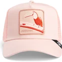 casquette-trucker-rose-paradise-toucan-mirage-chroma-wave-the-farm-goorin-bros