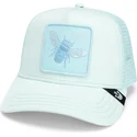 trucker-cap-blau-biene-mirage-queen-chroma-wave-the-farm-von-goorin-bros