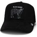 schwarze-trucker-kappe-schaf-the-suede-sheep-global-core-micro-suede-the-farm-von-goorin-bros