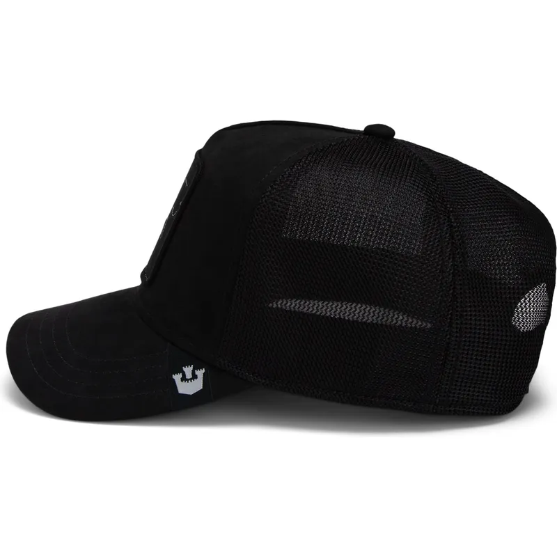 trucker-cap-schwarz-spinne-daddy-the-suede-spider-global-core-micro-suede-the-farm-von-goorin-bros trucker-cap-schwarz-spinne-daddy-the-suede-spider-global-core-micro-suede-the-farm-von-goorin-bros