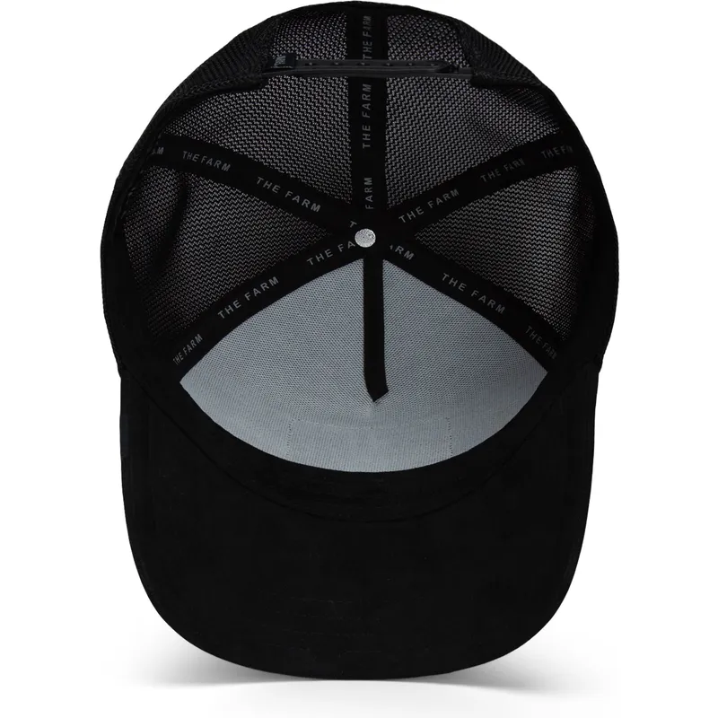 trucker-cap-schwarz-spinne-daddy-the-suede-spider-global-core-micro-suede-the-farm-von-goorin-bros trucker-cap-schwarz-spinne-daddy-the-suede-spider-global-core-micro-suede-the-farm-von-goorin-bros