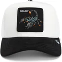 trucker-cap-beige-und-schwarz-skorpion-deadly-the-suede-scorpion-global-core-micro-suede-the-farm-von-goorin-bros