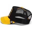 trucker-cap-schwarz-und-gelb-papagei-the-rowdy-bird-fab-farm-von-goorin-bros