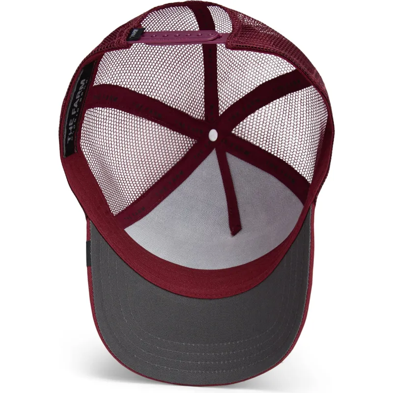 rote-trucker-kappe-ziege-himothy-core-combo-the-farm-von-goorin-bros