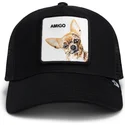 casquette-trucker-noire-chien-chihuahua-the-amigo-core-combo-the-farm-goorin-bros