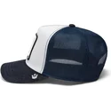 trucker-cap-grau-und-marineblau-the-bandit-coyote-global-core-denim-the-farm-von-goorin-bros