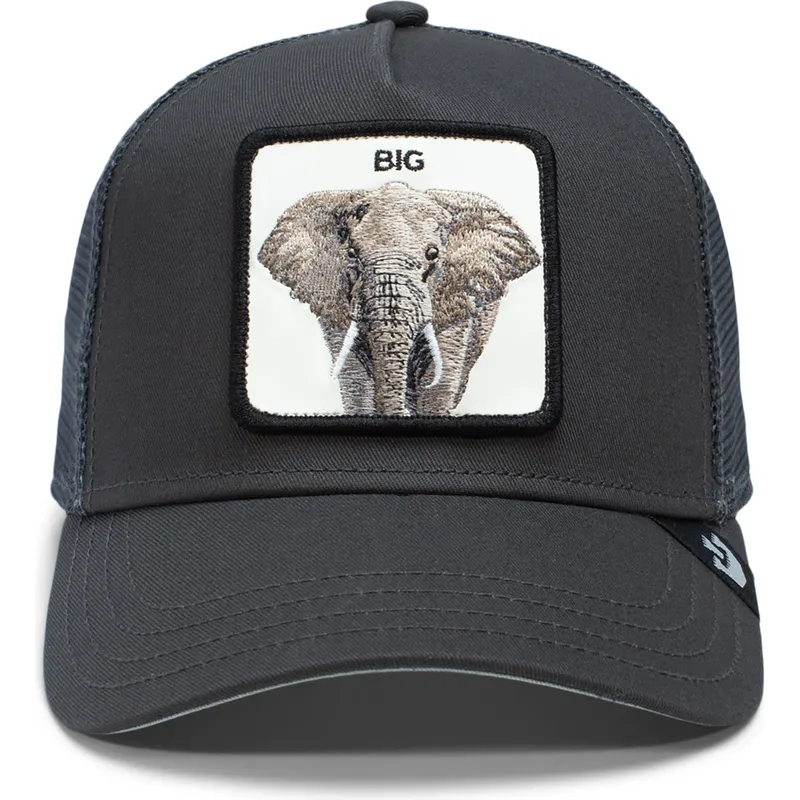 trucker-cap-schwarz-elefant-the-big-elephant-global-core-the-farm-von-goorin-bros trucker-cap-schwarz-elefant-the-big-elephant-global-core-the-farm-von-goorin-bros