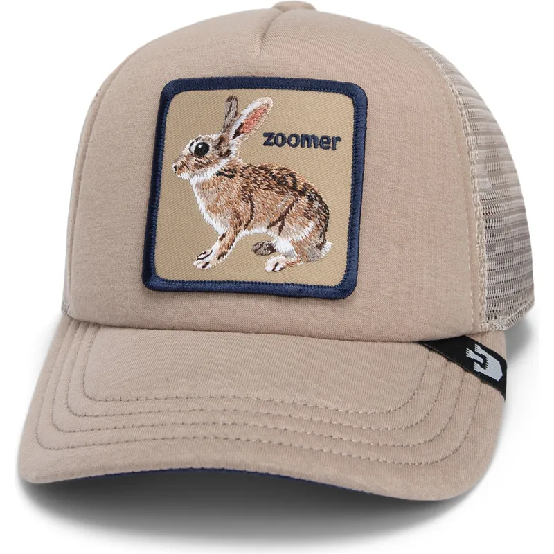 beige-trucker-cap-fur-jungen-hase-ok-zoomer-the-farm-von-goorin-bros
