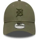 casquette-courbee-verte-ajustable-avec-logo-vert-9forty-colour-pack-detroit-tigers-mlb-new-era