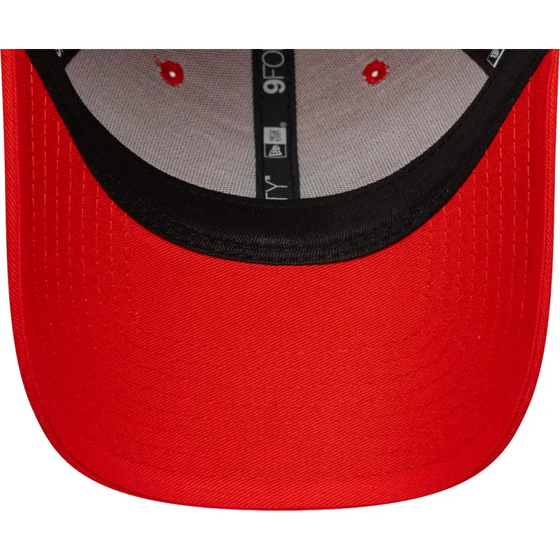 rote-verstellbare-curved-cap-mit-rotem-logo-9forty-colour-pack-der-new-york-yankees-mlb-von-new-era rote-verstellbare-curved-cap-mit-rotem-logo-9forty-colour-pack-der-new-york-yankees-mlb-von-new-era