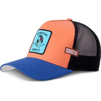 Mützen gebogen mehrfarbig snapback Tropical Addict HFT von Coastal