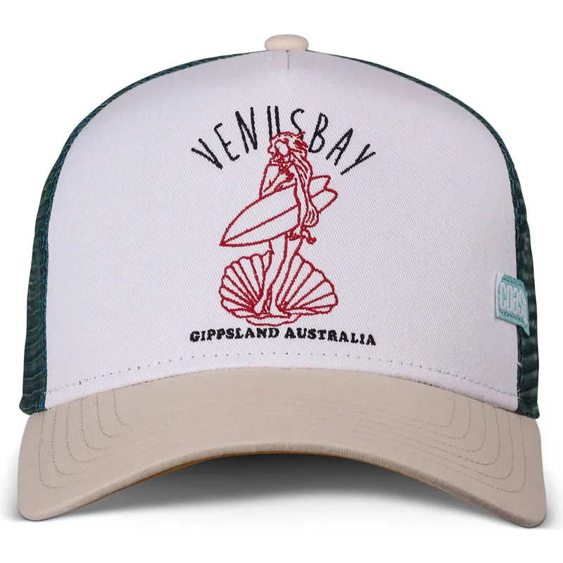 weisse-grune-und-beige-trucker-kappe-venus-bay-hft-von-coastal weisse-grune-und-beige-trucker-kappe-venus-bay-hft-von-coastal