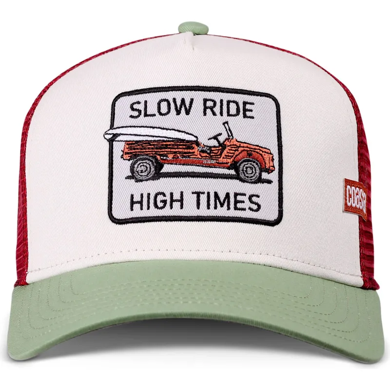 beige-rote-und-grune-trucker-kappe-slow-ride-high-times-hft-von-coastal