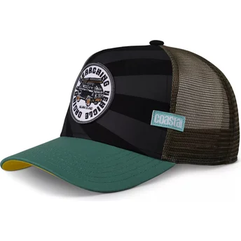 Mützen gebogen schwarz snapback Nijima Island HFT von Coastal