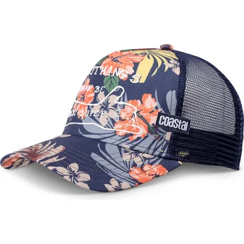 Mützen gebogen marineblau snapback Super Duper HFT von Coastal