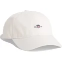 beige-verstellbare-curved-cap-shield-cotton-twill-eggshell-von-gant