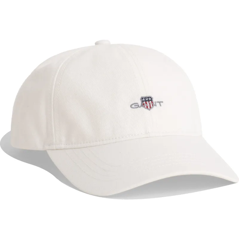beige-verstellbare-curved-cap-shield-cotton-twill-eggshell-von-gant