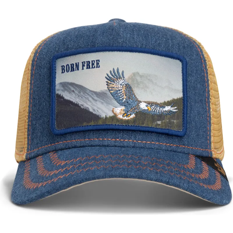 trucker-cap-marineblau-adler-born-free-wild-heart-the-farm-von-goorin-bros trucker-cap-marineblau-adler-born-free-wild-heart-the-farm-von-goorin-bros
