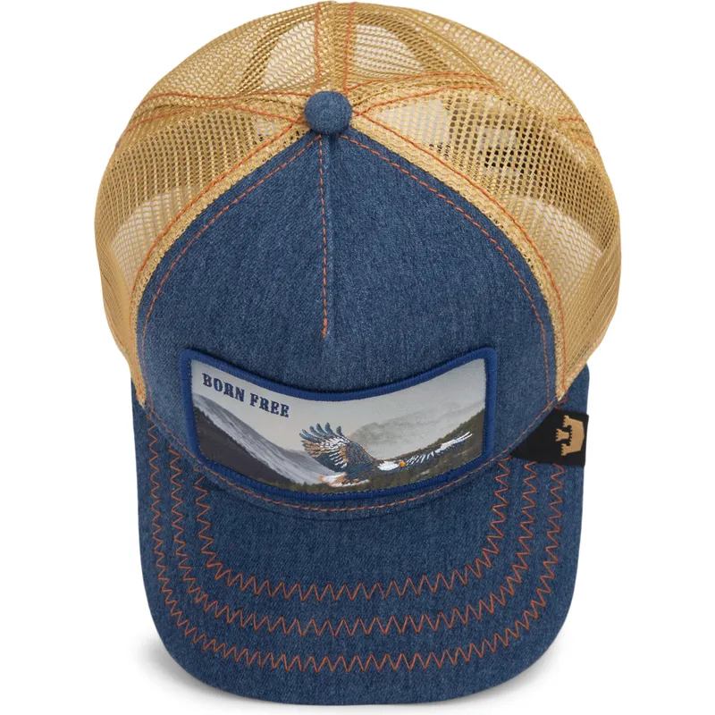 trucker-cap-marineblau-adler-born-free-wild-heart-the-farm-von-goorin-bros trucker-cap-marineblau-adler-born-free-wild-heart-the-farm-von-goorin-bros