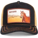 schwarze-trucker-kappe-pferd-easy-rider-wild-heart-the-farm-von-goorin-bros