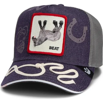 Mützen gebogen violett snapback Goorin Bros. Beat Dead Horse Horse Play The Farm Purple Hat The Farm Goorin Bros.