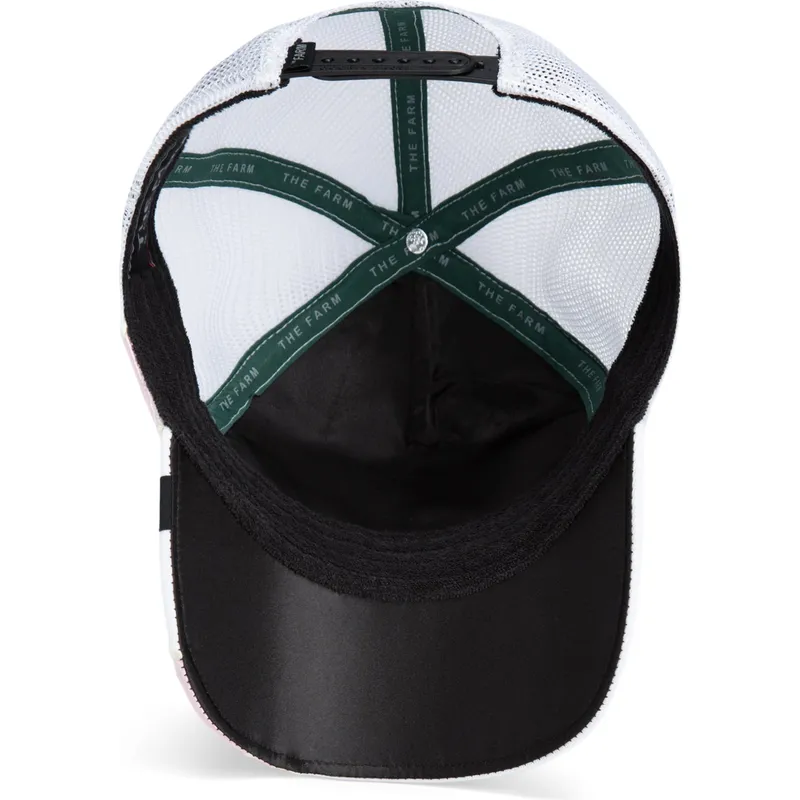 goorin-bros-dolphin-rizz-rizzky-bizznizz-great-escape-the-farm-schwarz-weisse-trucker-mutze