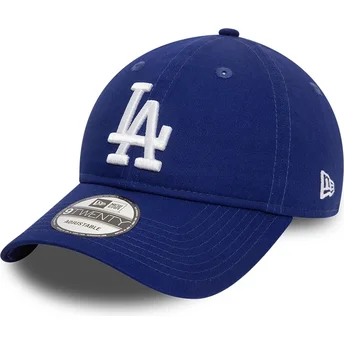 Mützen gebogen blau verstellbares band 9TWENTY League Essential der Los Angeles Dodgers MLB von New Era
