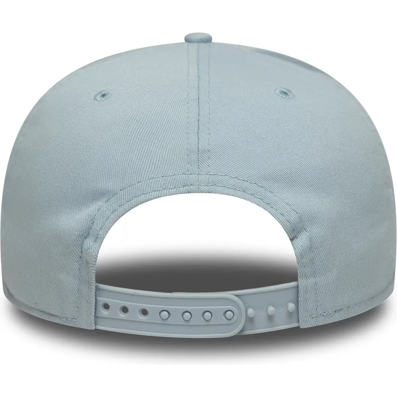 blaue-flache-snapback-kappe-mit-marineblauem-logo-9fifty-original-fit-world-series-der-new-york-yankees-mlb-von-new-era blaue-flache-snapback-kappe-mit-marineblauem-logo-9fifty-original-fit-world-series-der-new-york-yankees-mlb-von-new-era