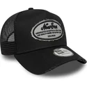 schwarze-trucker-kappe-a-frame-oval-distress-patch-von-new-era