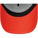 weisse-und-orangefarbene-trucker-cap-capri-italy-a-frame-summer-von-new-era