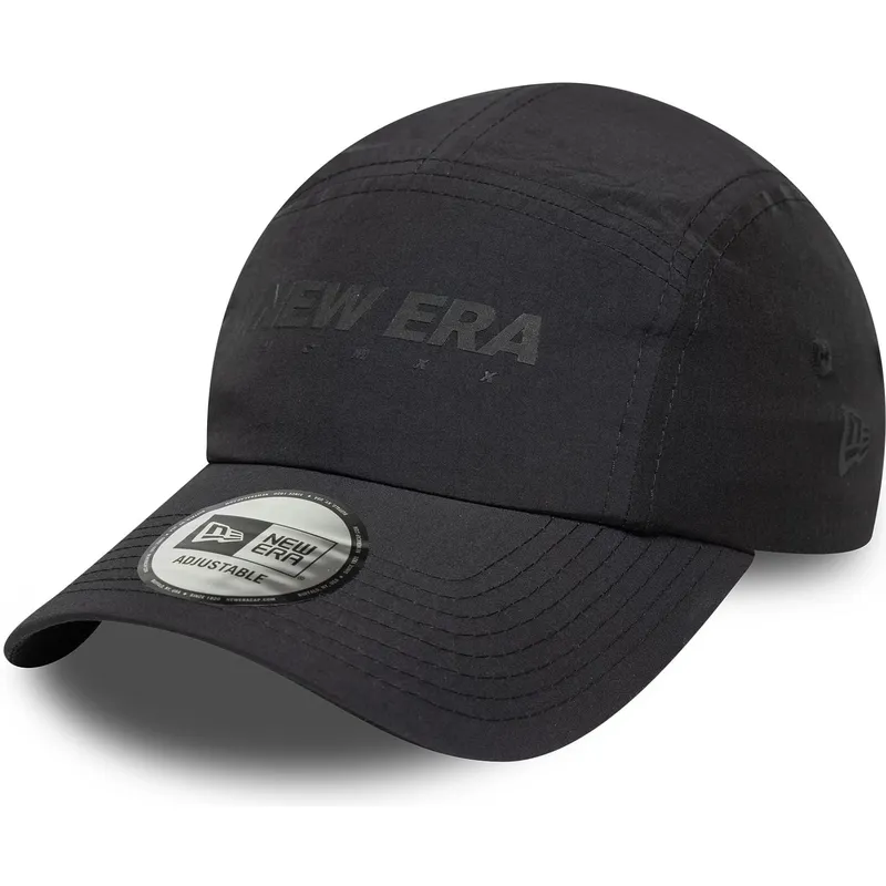 schwarze-verstellbare-gebogene-kappe-runner-tech-von-new-era