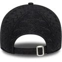 schwarze-verstellbare-curved-cap-fur-damen-mit-schwarzem-logo-9twenty-broderie-der-new-york-yankees-mlb-von-new-era