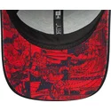 marineblaue-verstellbare-gebogene-kappe-fur-kinder-9forty-all-over-print-von-superman-dc-comics-von-new-era