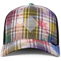 casquette-trucker-multicolore-hft-dirty-check-djinns