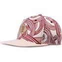casquette-plate-beige-et-rouge-snapback-ma-pattern-djinns