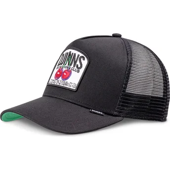 Mützen gebogen schwarz snapback Do Nothing Club HFT DNC Cherry von Djinns