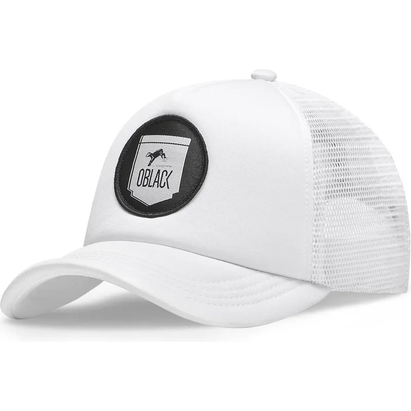 weisse-trucker-kappe-classic-von-oblack weisse-trucker-kappe-classic-von-oblack