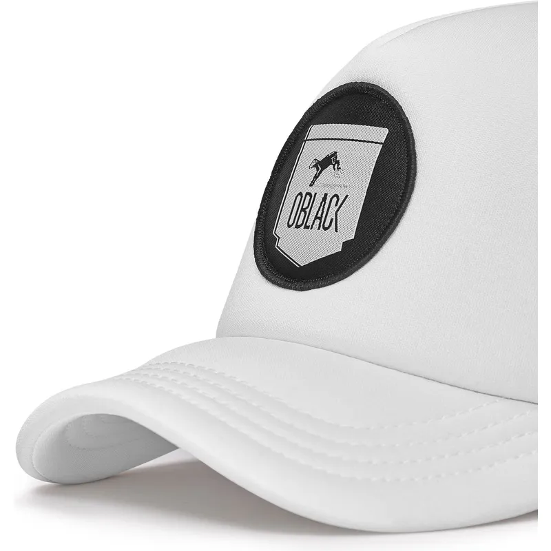 weisse-trucker-kappe-classic-von-oblack weisse-trucker-kappe-classic-von-oblack